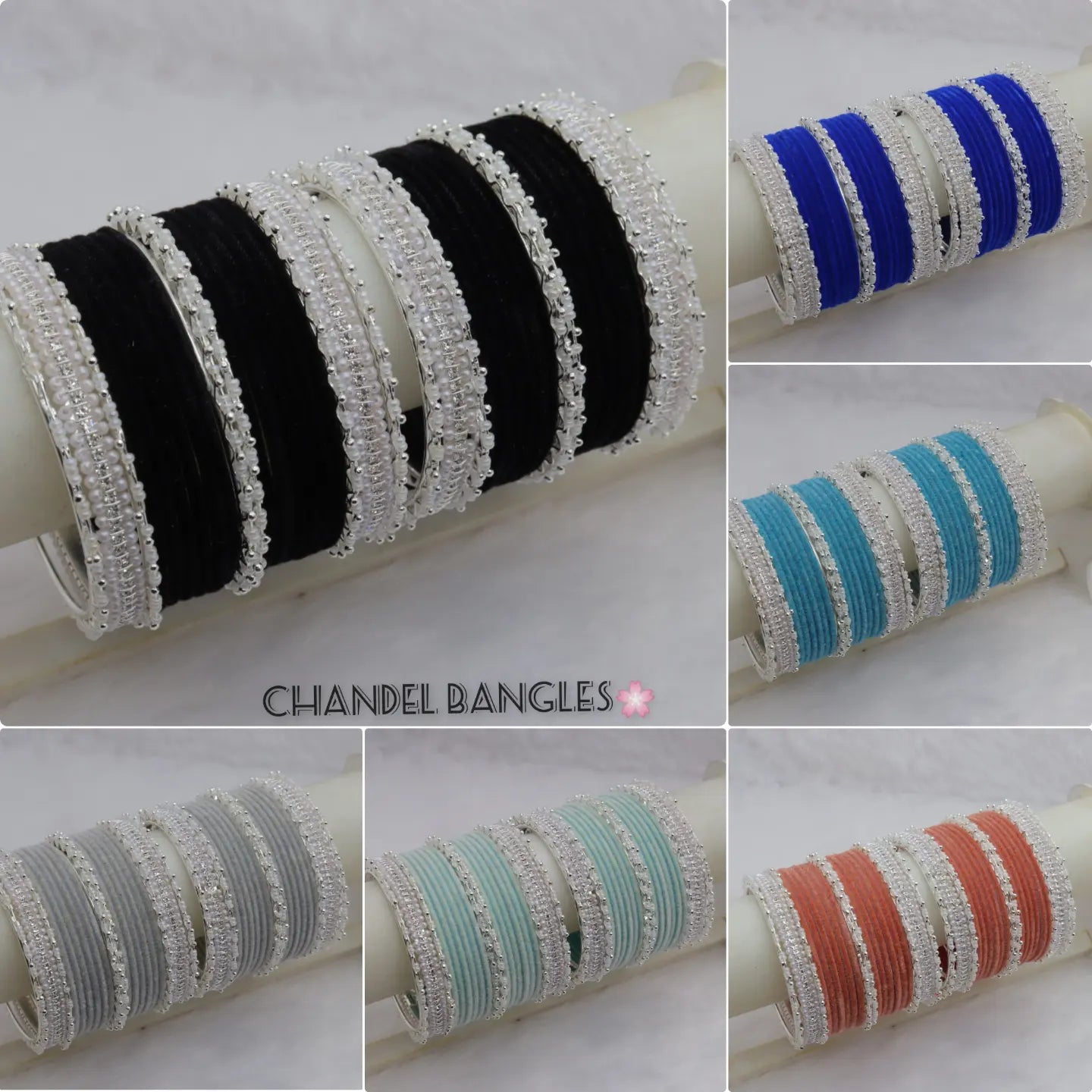 Moti Bangles set