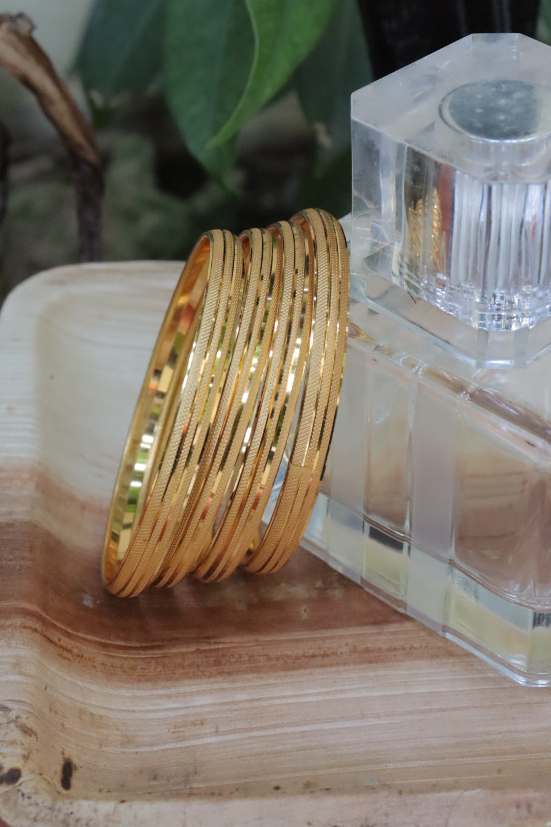 Gold look Bangles