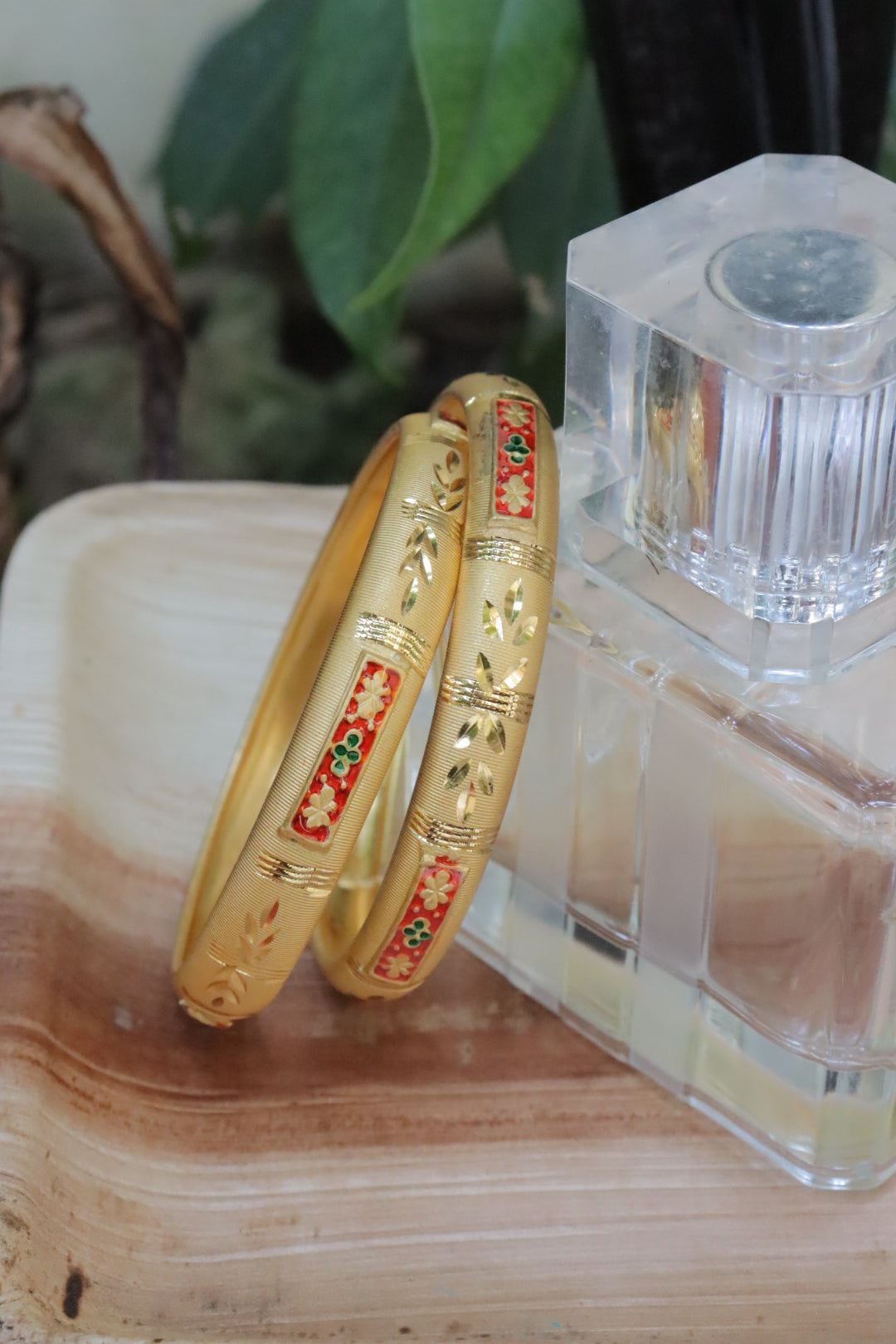 Gold look Bangles