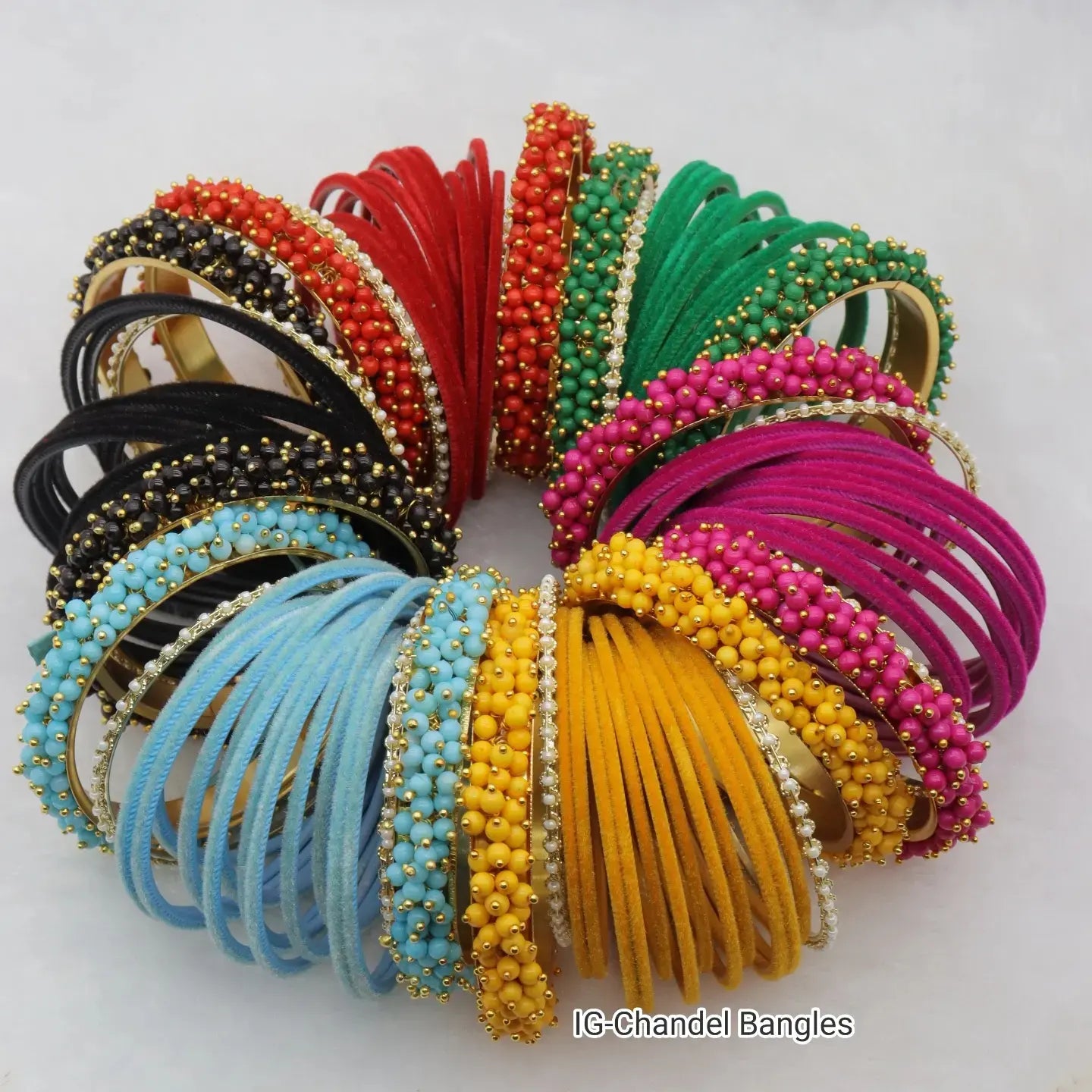 METAL BANGLES BUNCH