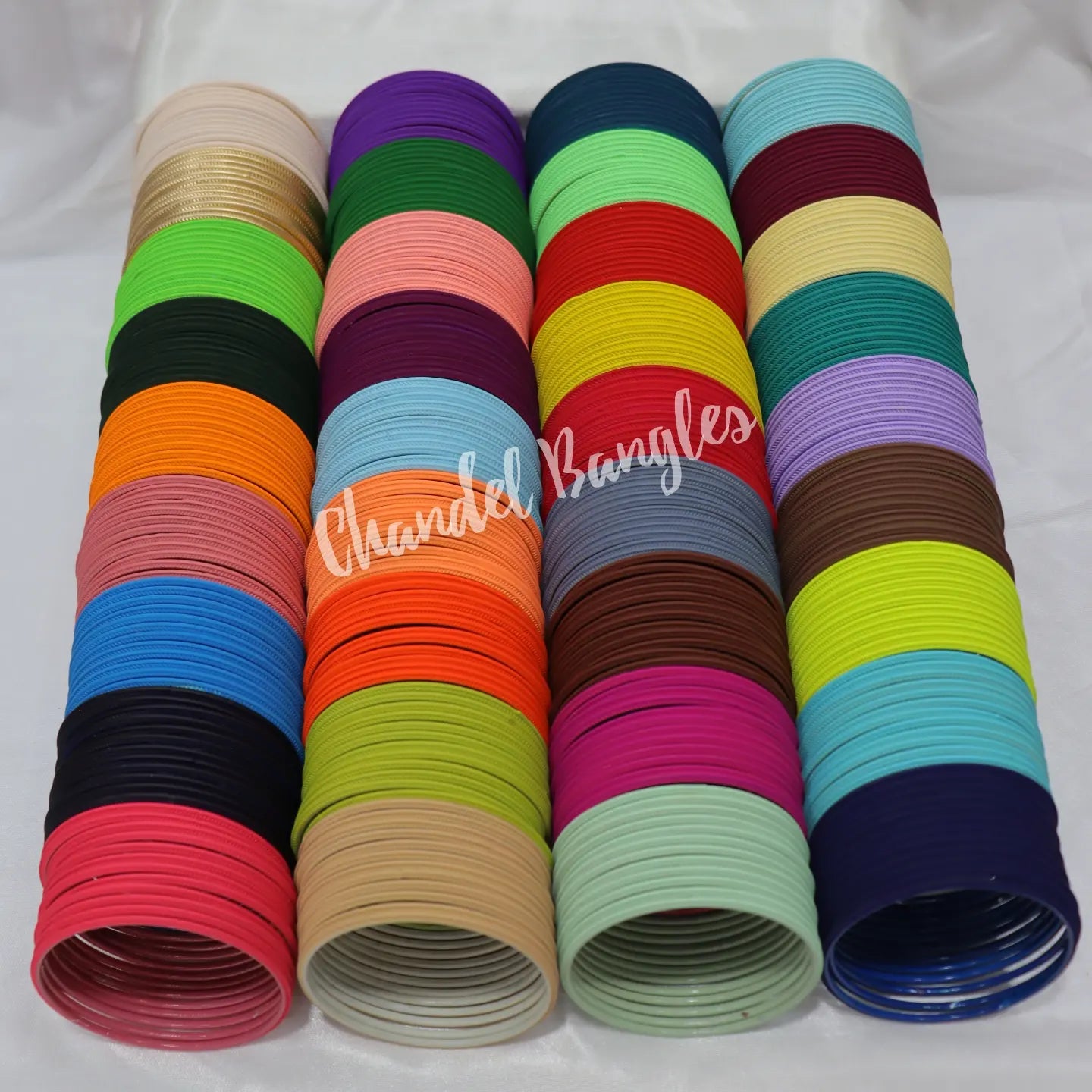 MATTE FINISH METAL BANGLES COMBOPACK