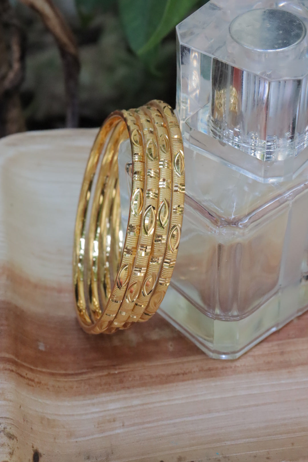 Gold look Bangles