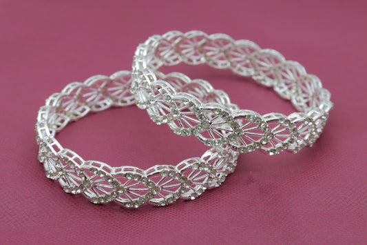 SILVER BRACELTS BANGLES