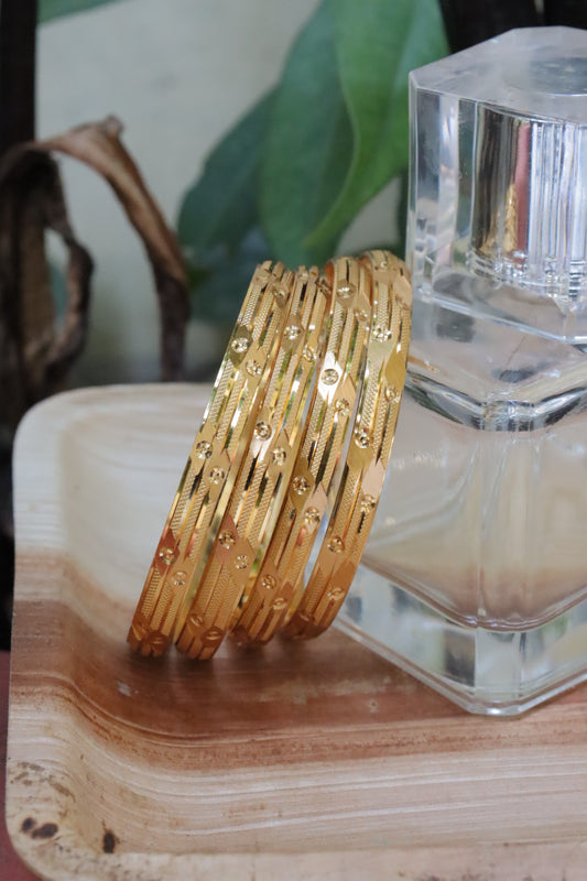 Gold Look Bangles