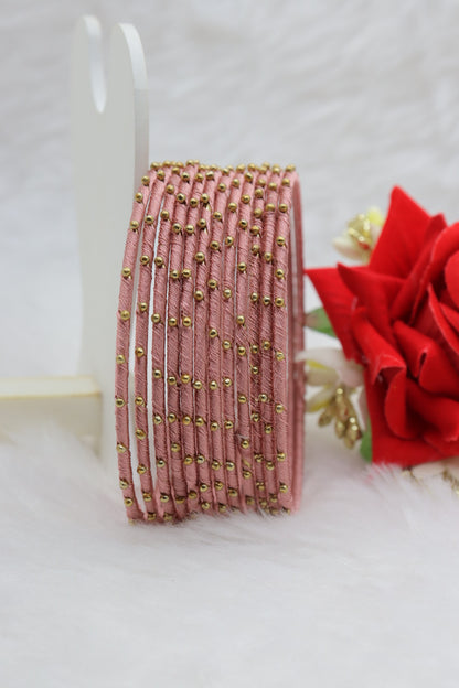 Thread Metal Bangles