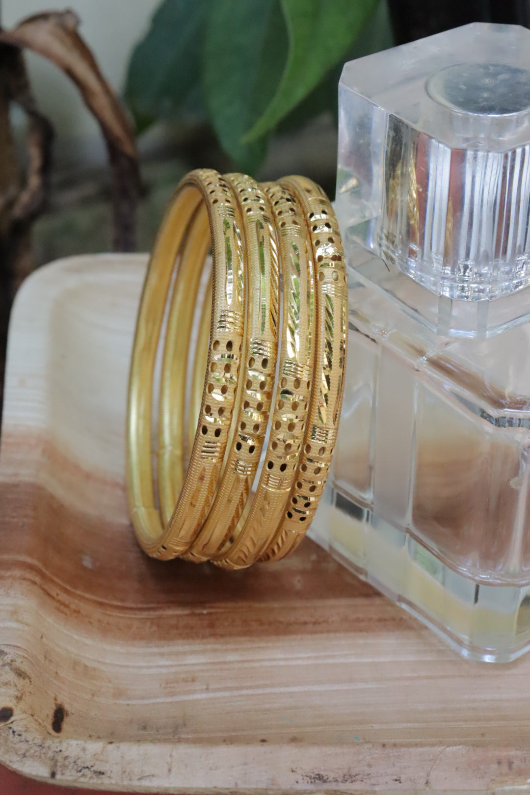 Gold look Bangles
