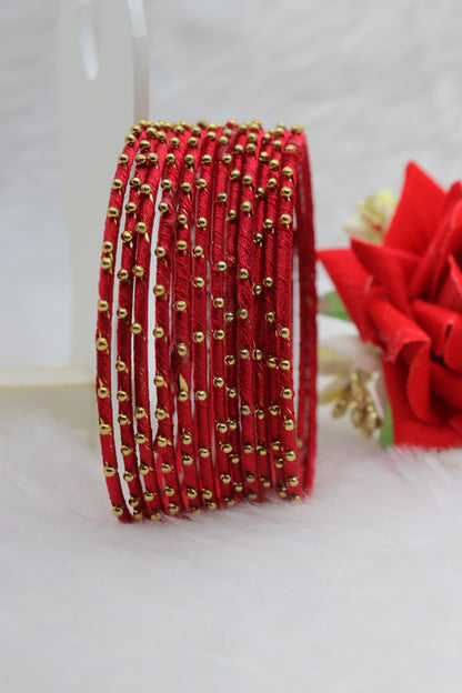 Thread Metal Bangles