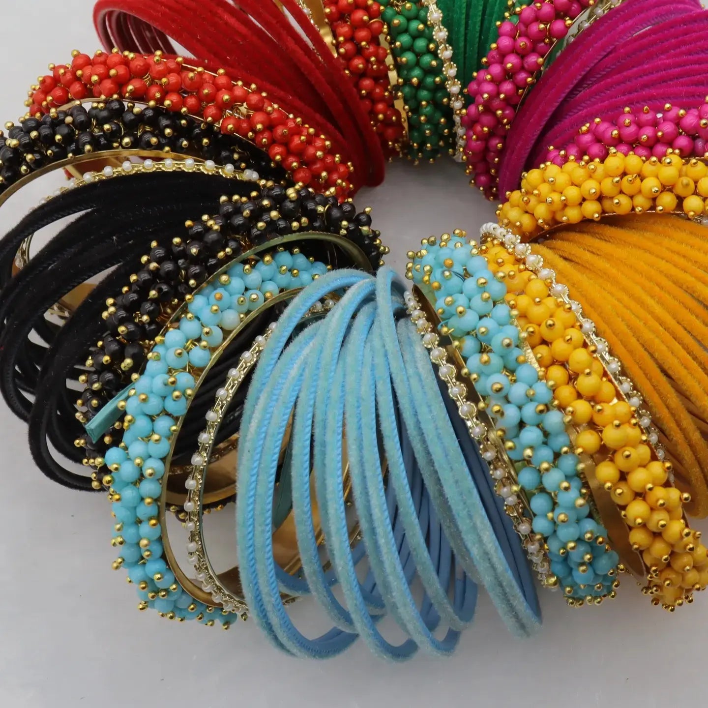 METAL BANGLES BUNCH