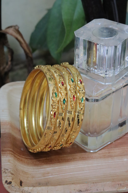 Gold look Bangles