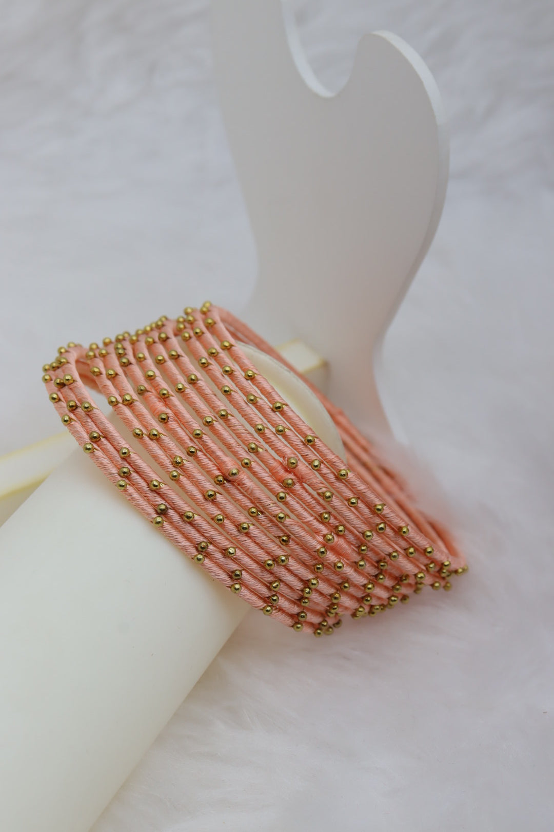 Thread Metal Bangles