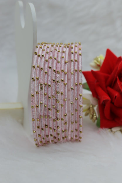 Thread Metal Bangles